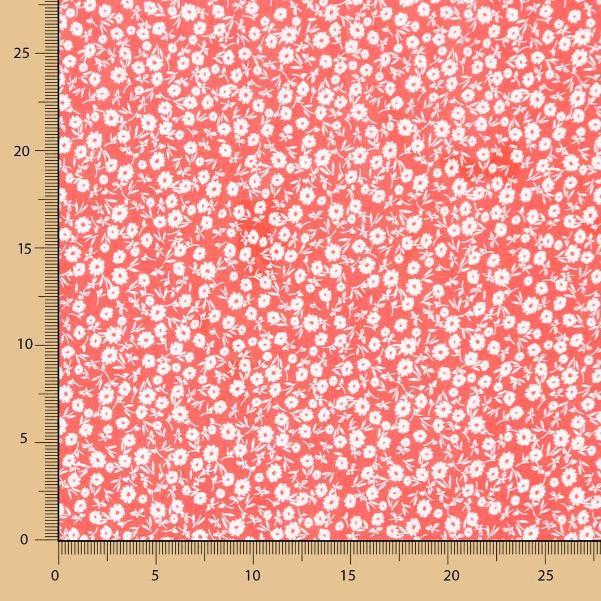 Viscose Fabric Coral Forest - Ribes y Casals