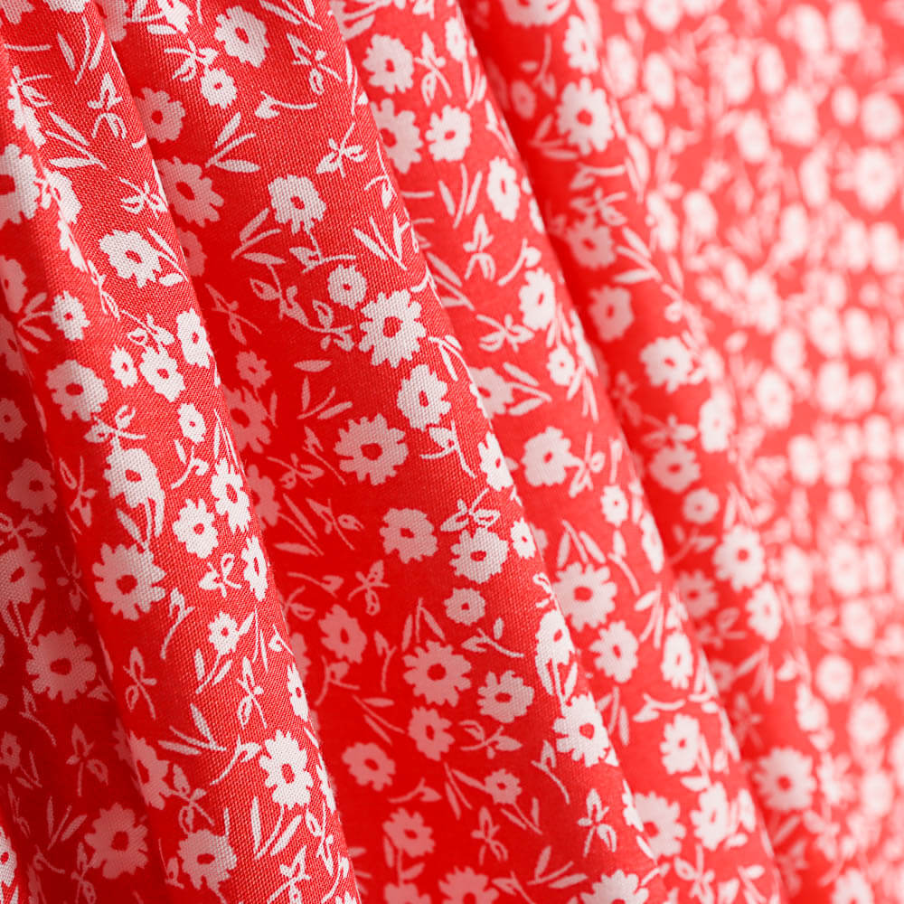 Viscose Fabric Coral Forest - Ribes y Casals