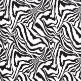 Black Zebra Viscose Fabric - Ribes y Casals