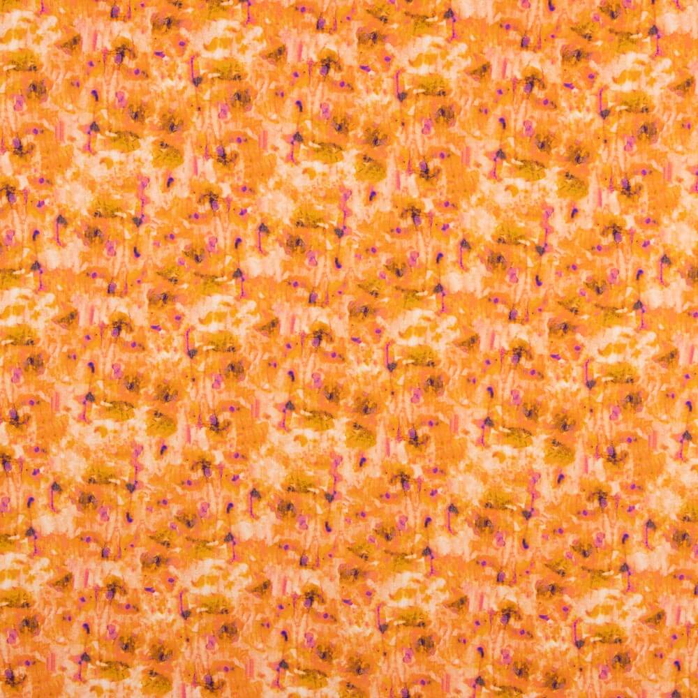 Viscose Abstract Orange - Ribes y Casals
