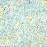 Light Blue Floral Viscose - Ribes y Casals