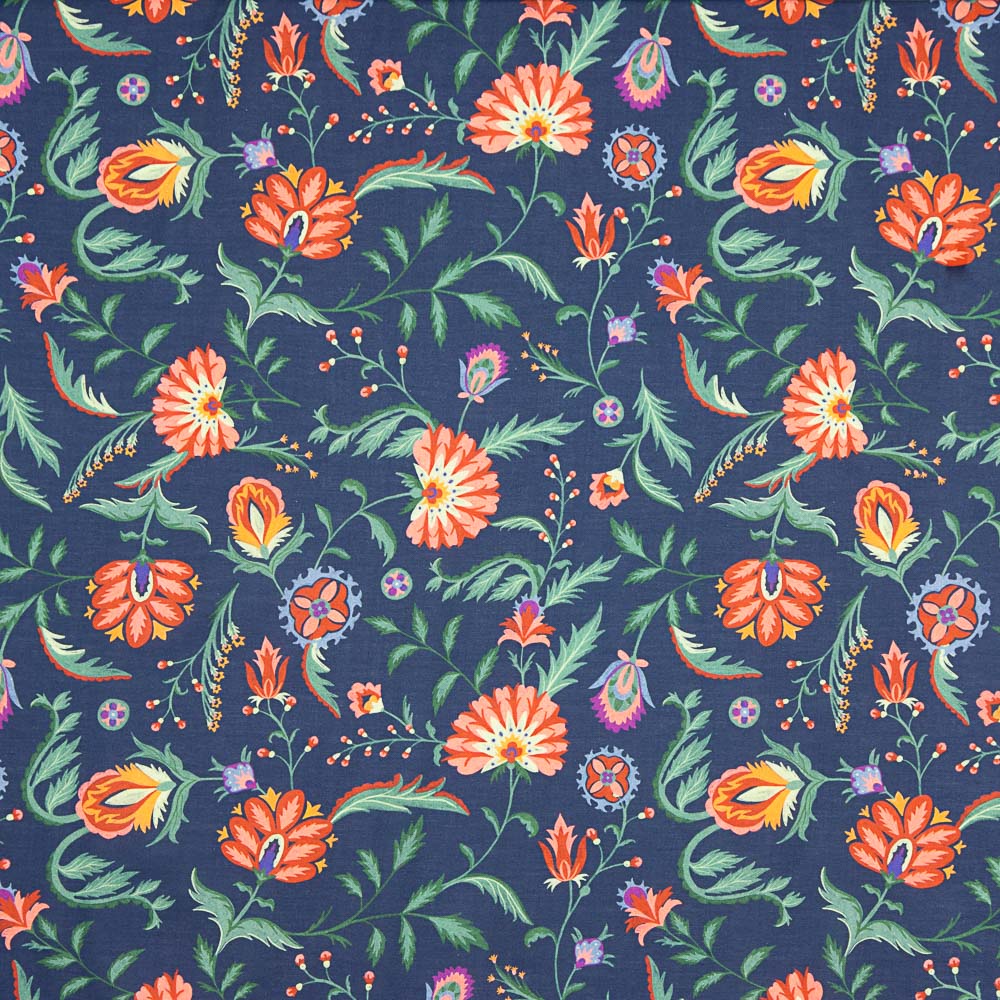 Navy Manila Viscose - Ribes y Casals