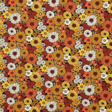 Retro Garden Printed Viscose - Ribes y Casals