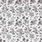 Villandry Black Viscose Print - Ribes y Casals