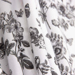 Villandry Black Viscose Print - Ribes y Casals