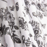 Villandry Black Viscose Print - Ribes y Casals
