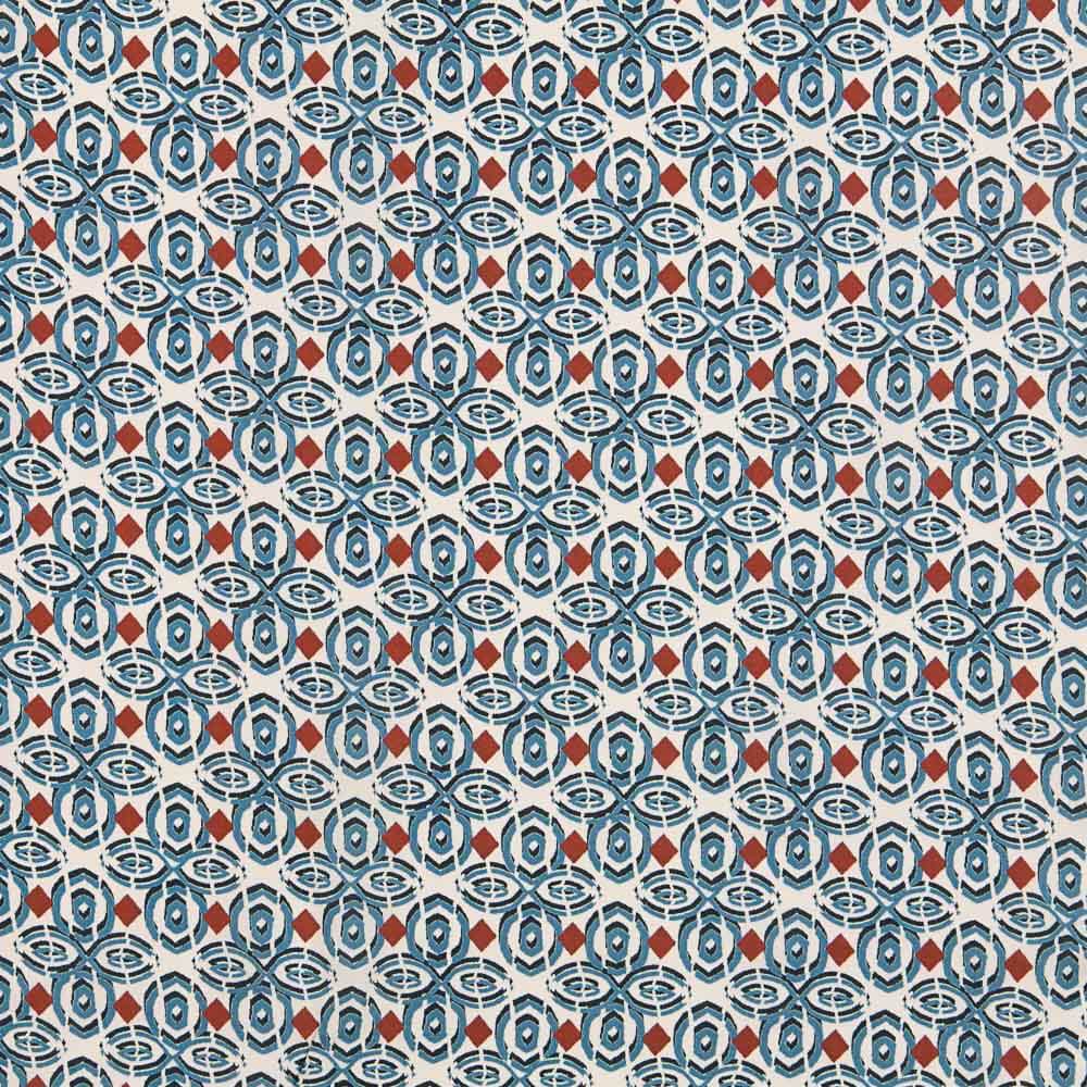 Blue Denim Ethnic Viscose - Ribes y Casals