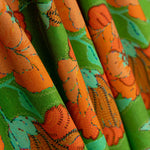 Viscose Flower Malibu Green - Ribes y Casals