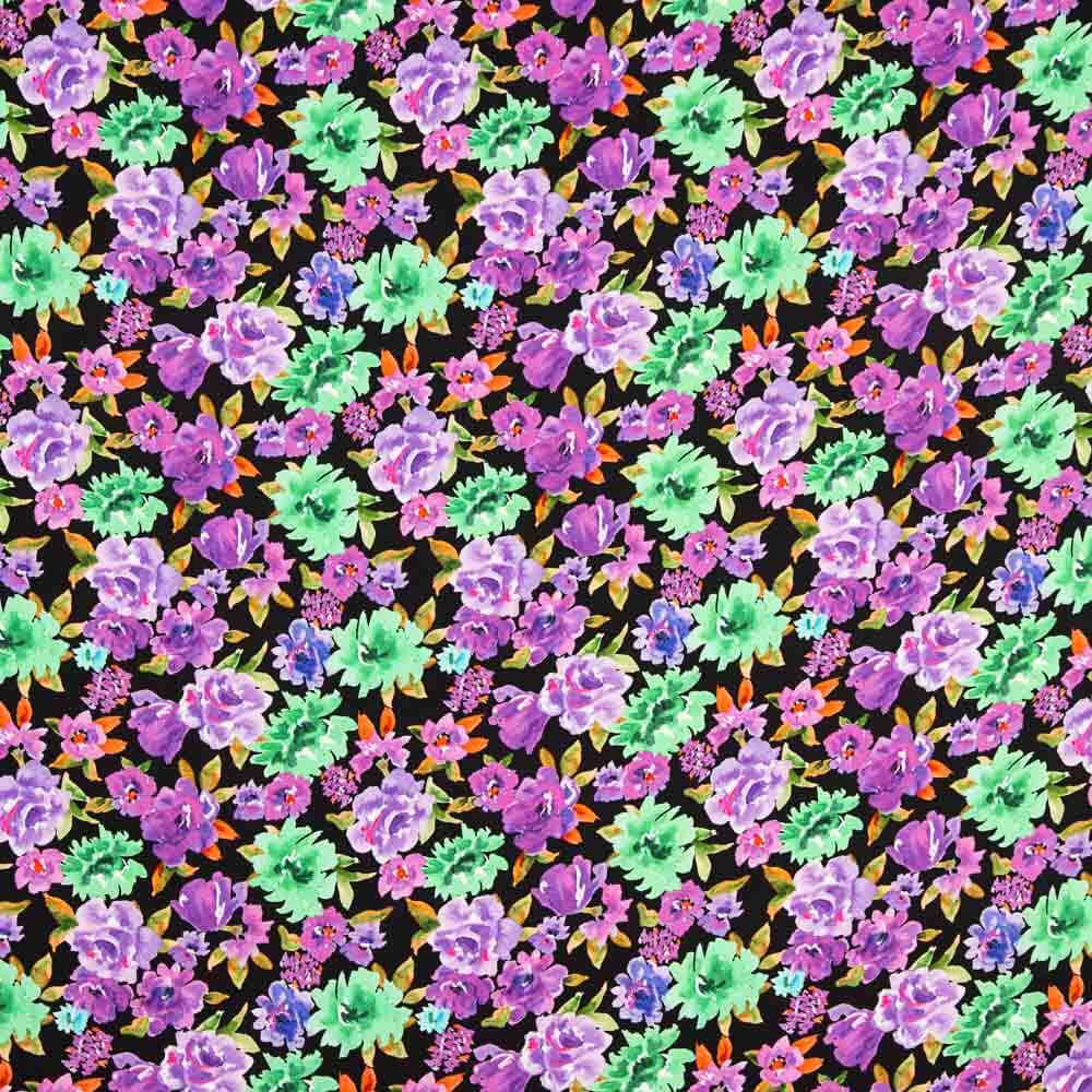 Retal Viscosa Flores Graci 200x140 cm - Ribes y Casals