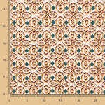 Viscosa Geométrico Beige - Ribes y Casals