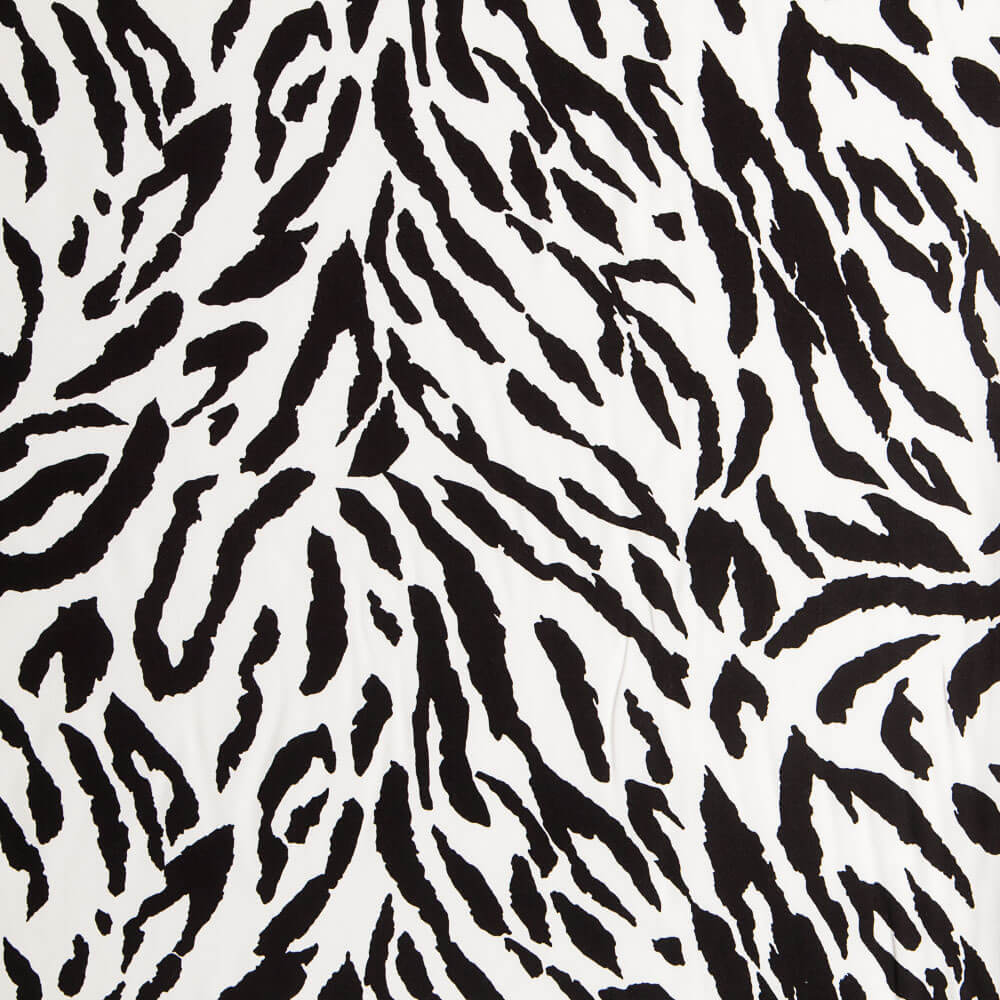 Viscose Wild White Black - Ribes y Casals