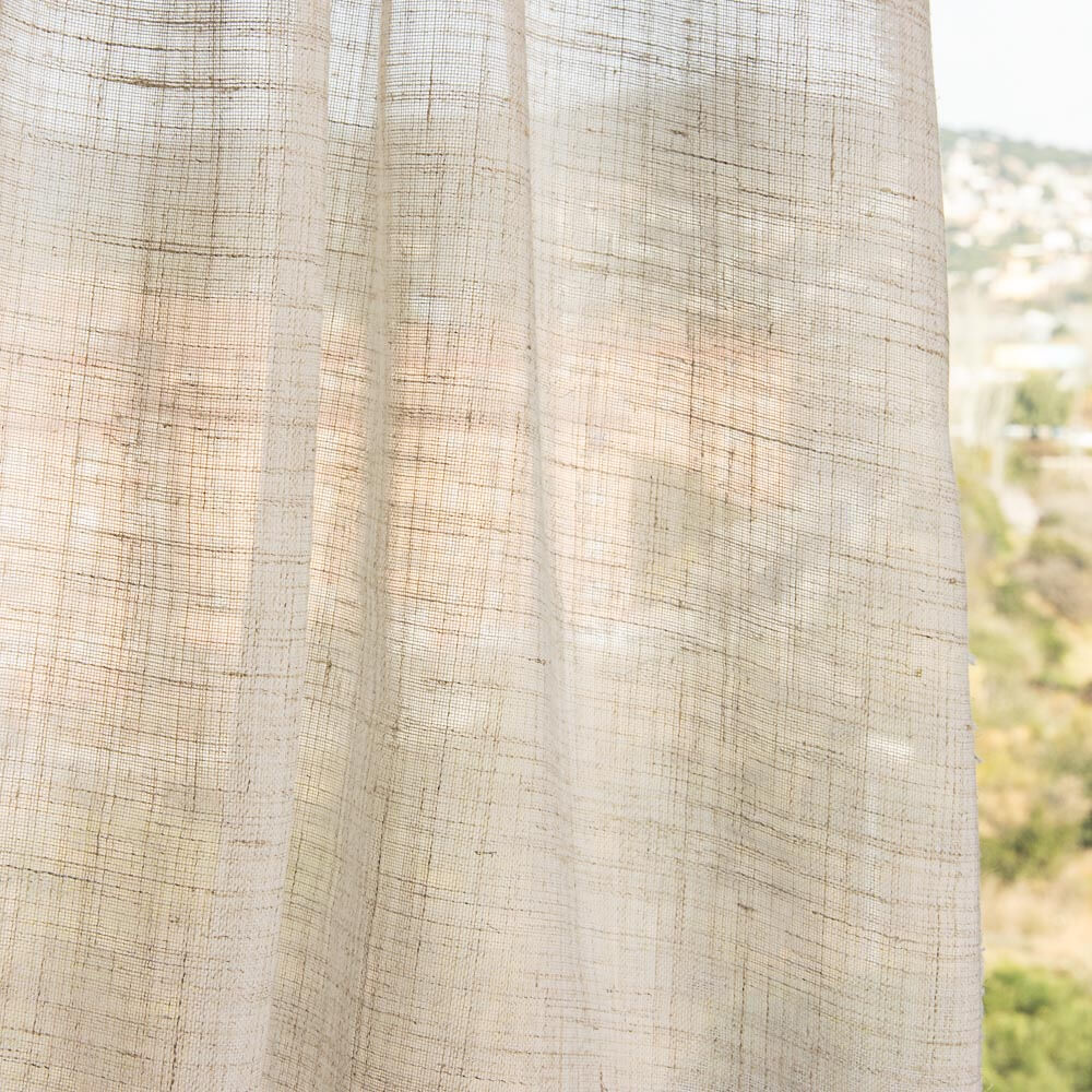 Retal Visillo Fino Veneto Lino 140x300 cm - Ribes y Casals