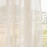 Visillo Lino Raya Crema - Ribes y Casals