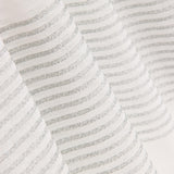 Striped Sheer Net Curtain Grey - Ribes y Casals