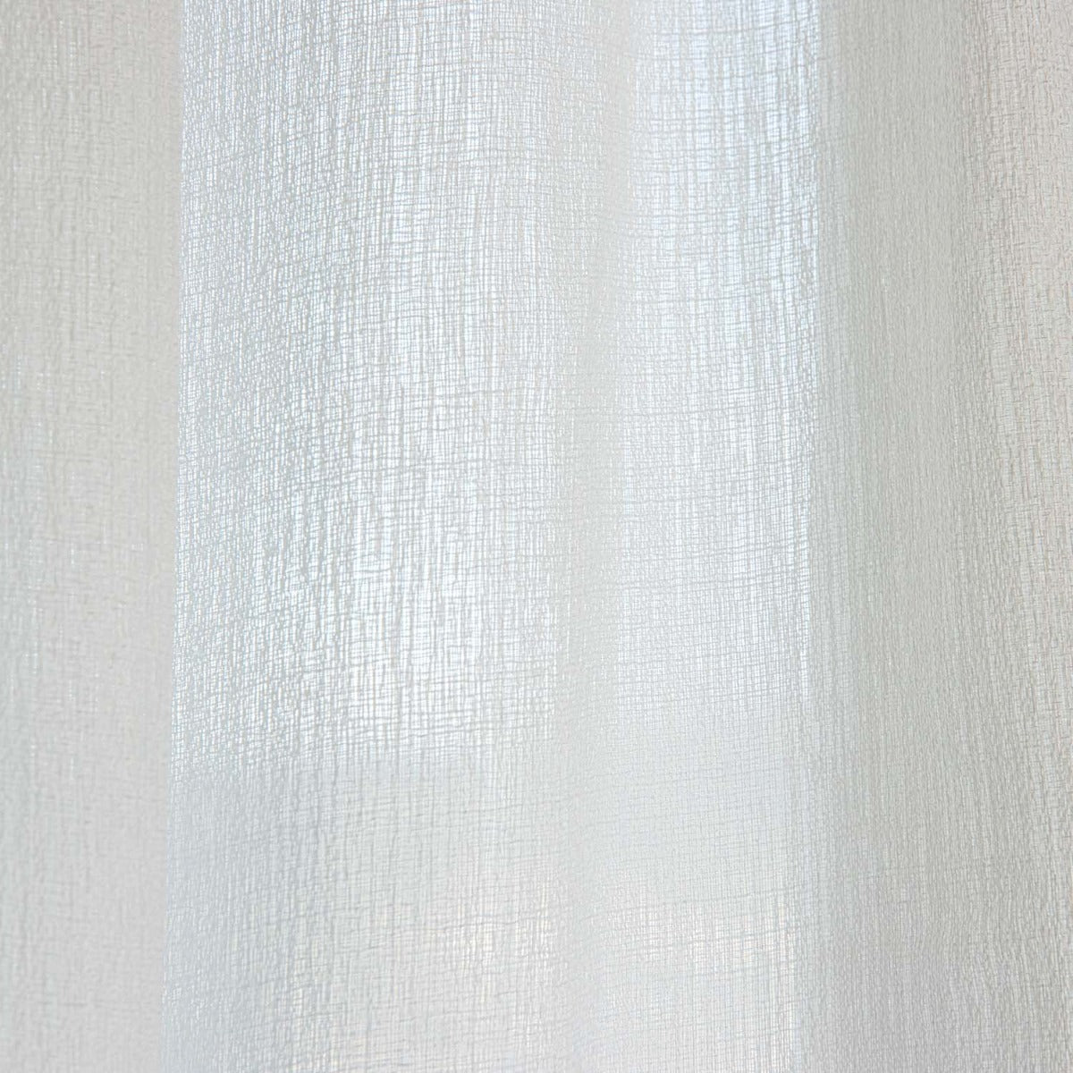 Visillo Crep Rústico Tupido Blanco Natural - Ribes y Casals