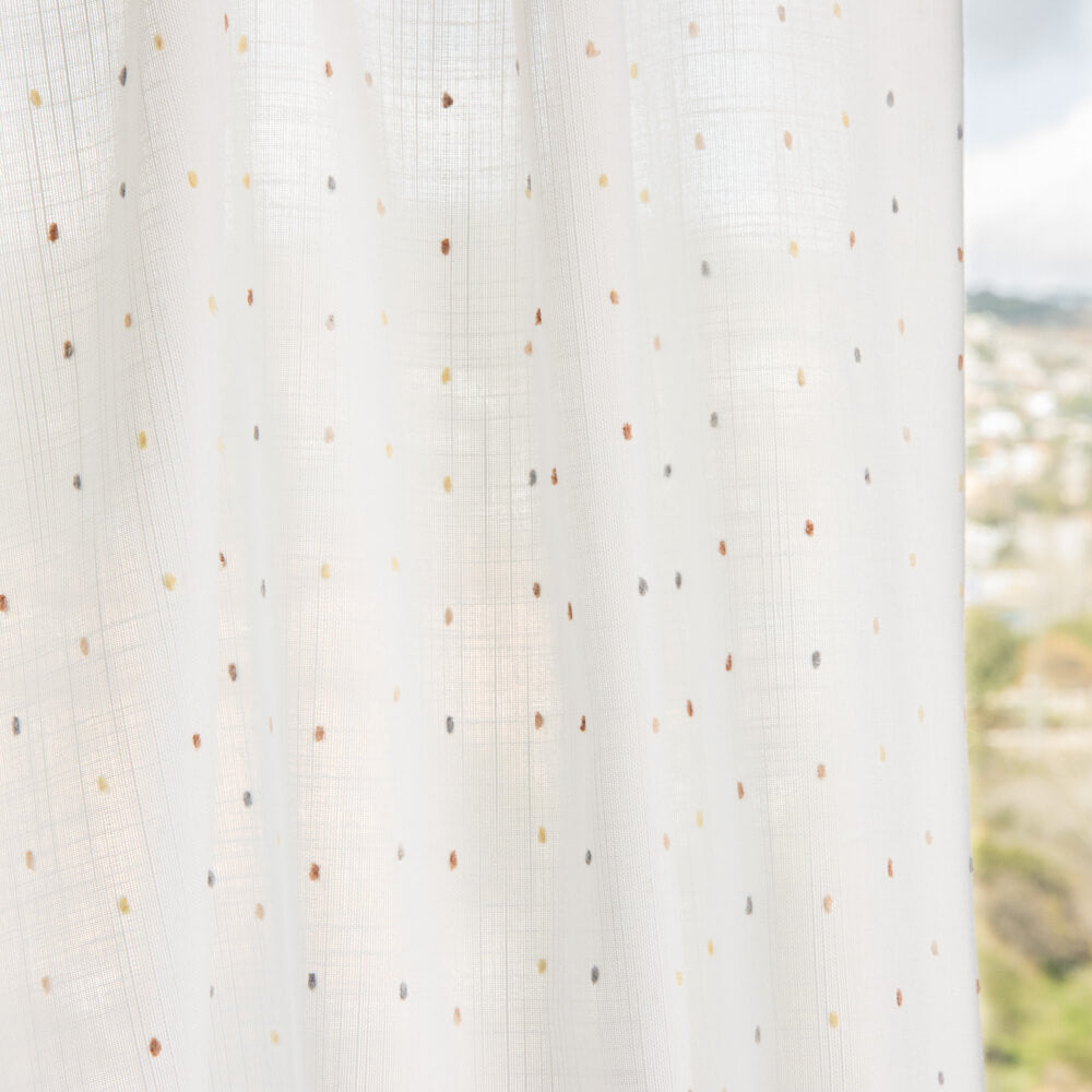 Visillo Plumeti Multicolor Universe - Ribes y Casals