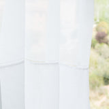 Visillo Poliéster Vainica Blanco Natural - Ribes y Casals