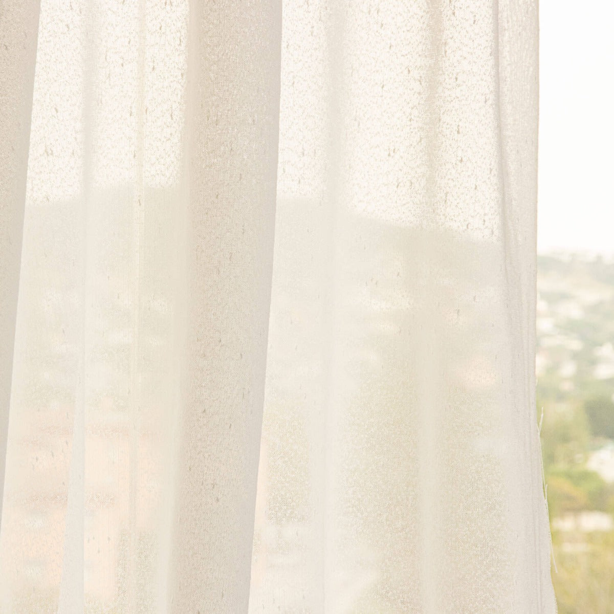 Natural White Pump Voile - Ribes y Casals