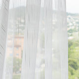 White Striped Curtain - Ribes y Casals