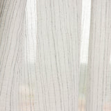 Gray Striped Sheer Curtain - Ribes y Casals