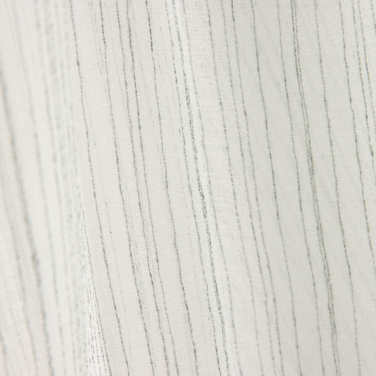 Gray Striped Sheer Curtain - Ribes y Casals