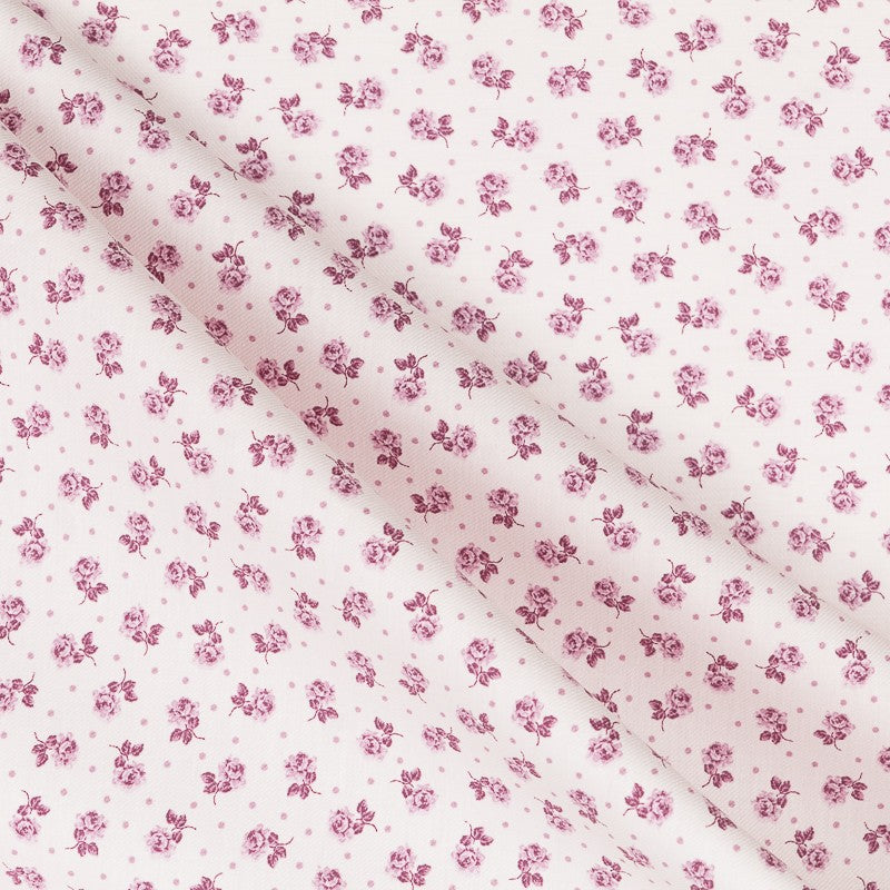 Viyella Roses Dots Fuchsia - Ribes y Casals