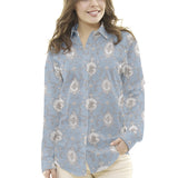 Viyela Viscose Vintage Light Blue - Ribes y Casals