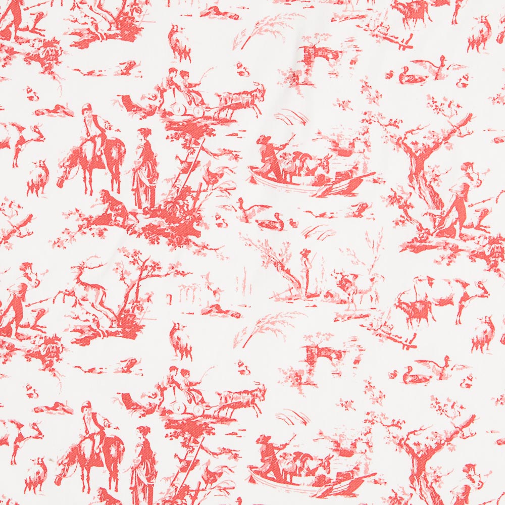 Flannel Toile Red - Ribes y Casals