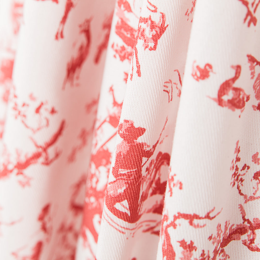 Flannel Toile Red - Ribes y Casals