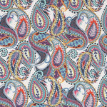 Multicolor Cotton Paisley Veil - Ribes y Casals