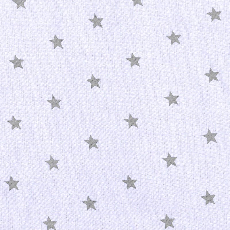 Voile Algodón Estrellas Blanca - Ribes y Casals