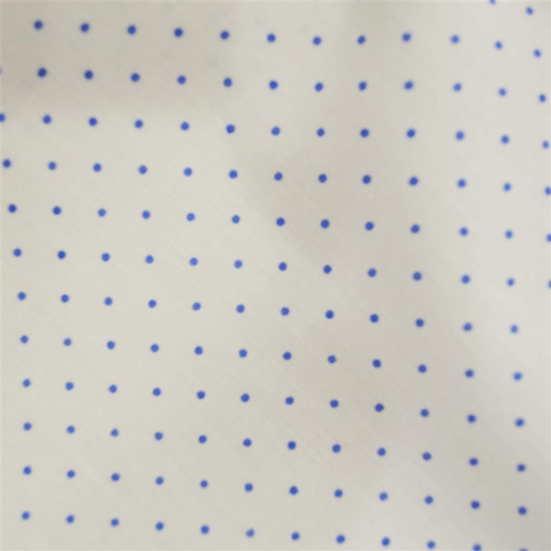 Voile Cotton Dot Blue - Ribes y Casals