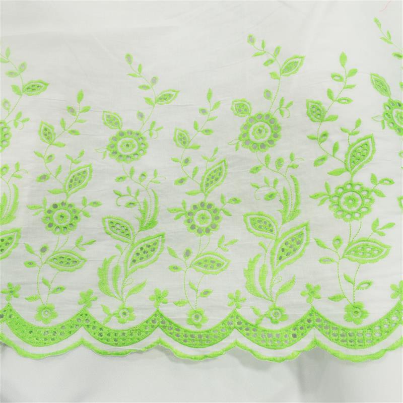Voile Embroidery Advocado - Ribes y Casals