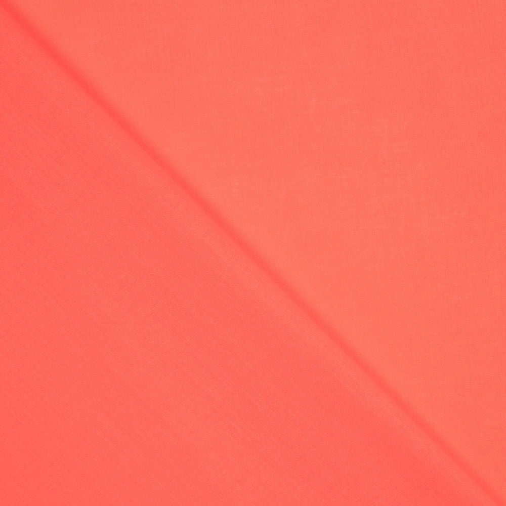 Coral Cotton Voile Fabric - Ribes y Casals
