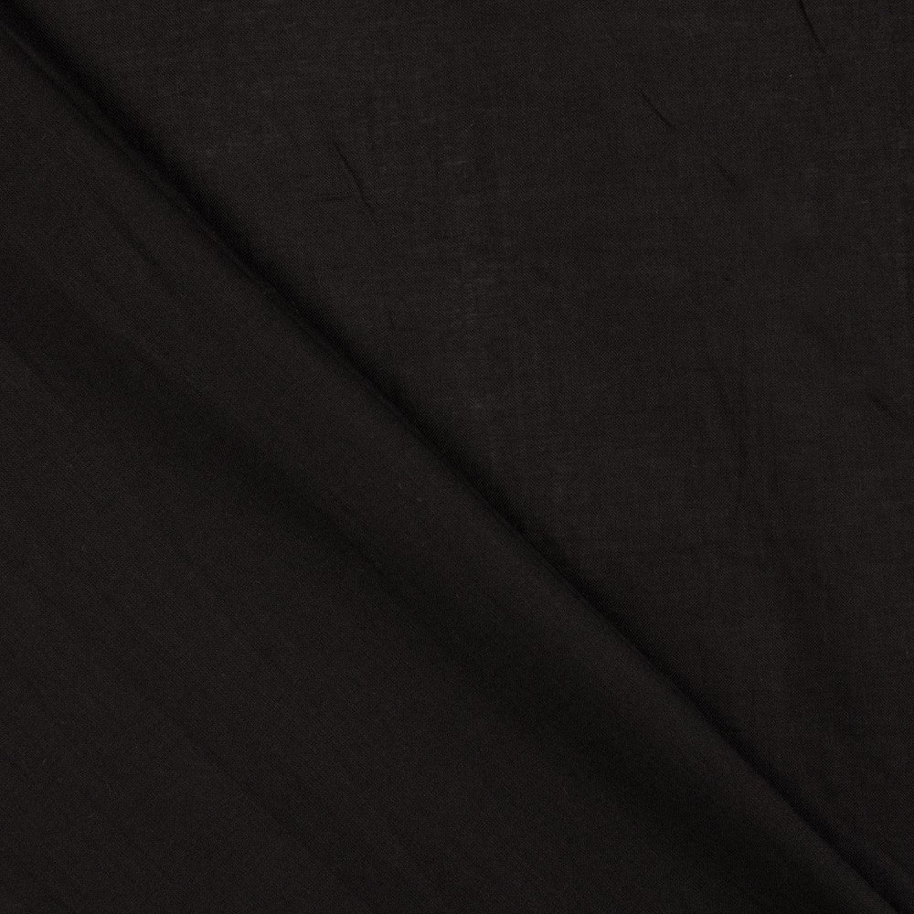 Black Cotton Voile Fabric - Ribes y Casals