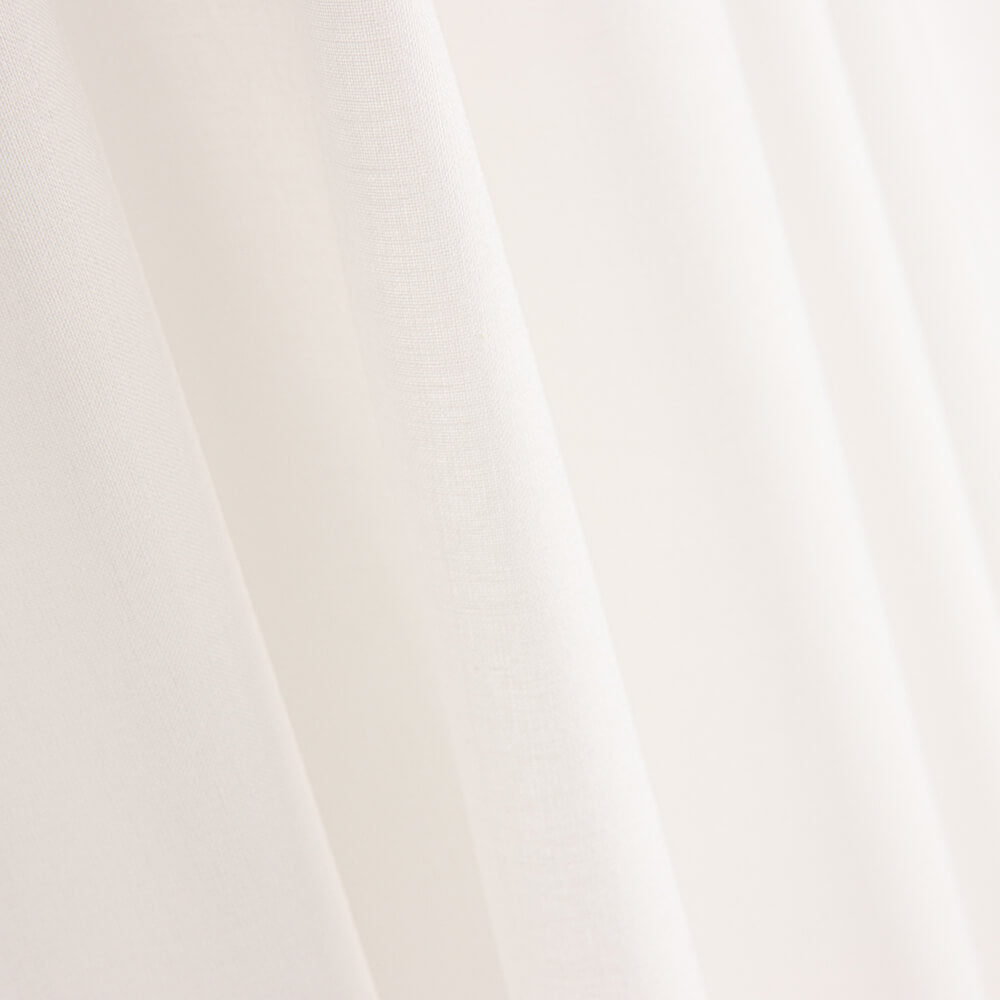 Retal Voile Algodón Blanco Natural 50x140 cm - Ribes y Casals