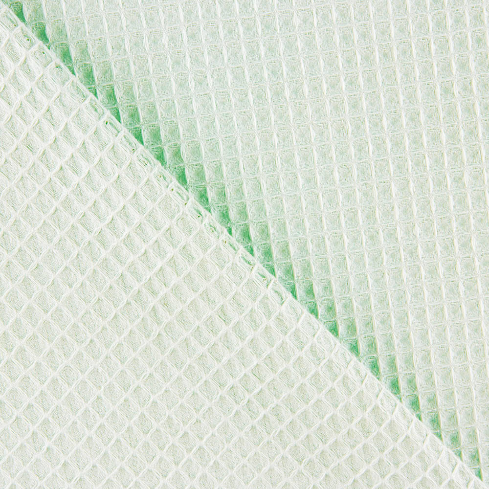 Piqué Waffle Green Water - Ribes y Casals