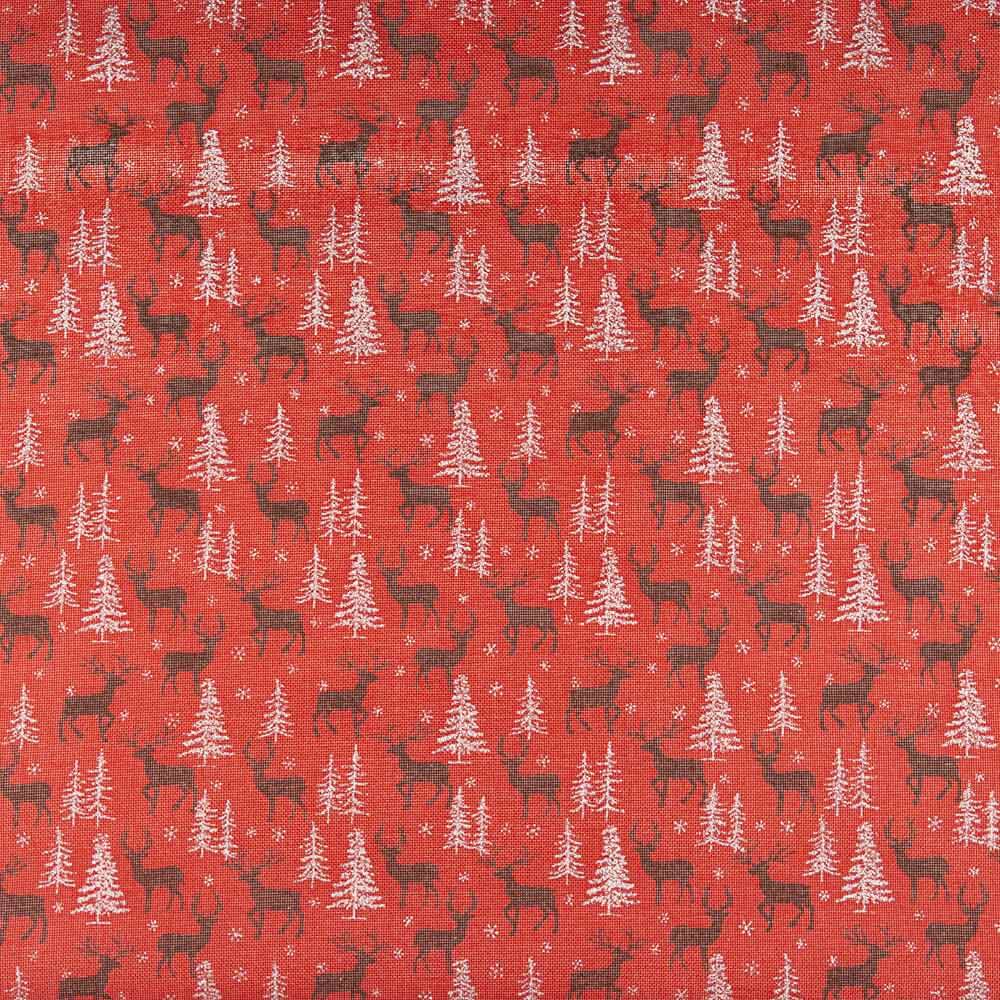Reindeer Christmas Printed Jute - Ribes y Casals